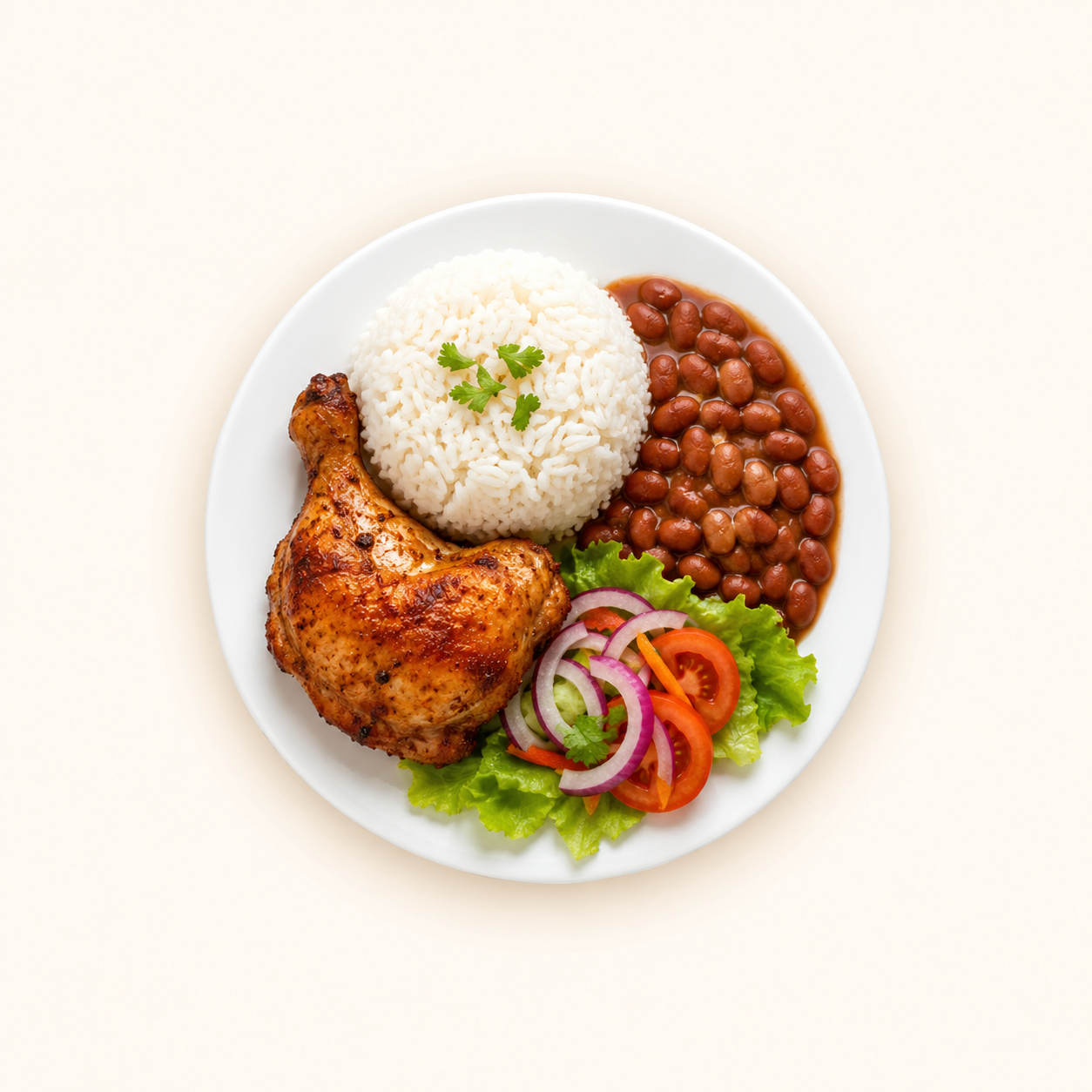 Arroz con pollo dominicano fácil preparado en caldero